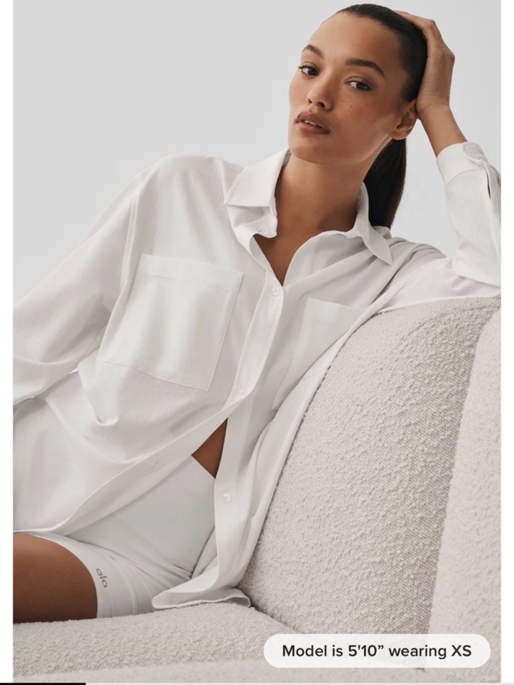 Alo yoga dreamscape button shirt